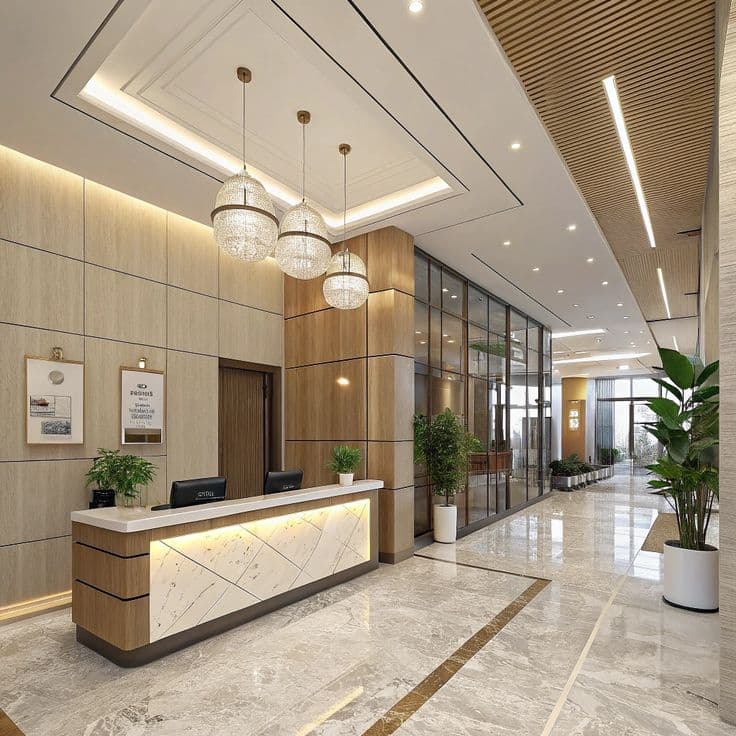 Reception & Client Areas